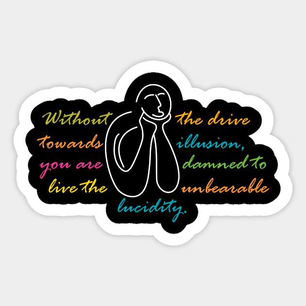 Spiritual quote about life Sticker by jazzworldquest